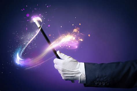 Tapping into the extraordinary with a magical wand and a mystical world